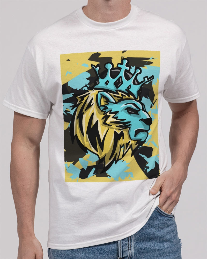 Aqua 5’s (Multi) Unisex Heavy Cotton T-Shirt | Gildan