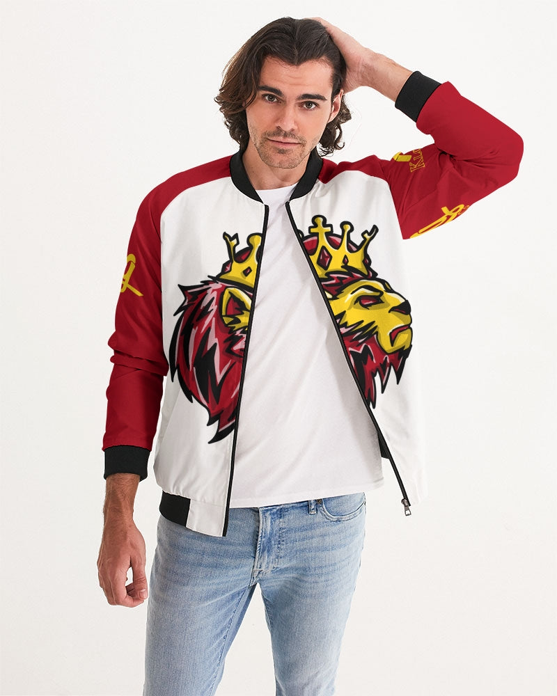 Chiefs (White) Men's Bomber Jacket