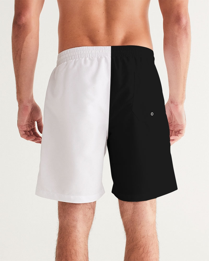 Playoff 12’s (White) Men's Swim Trunk