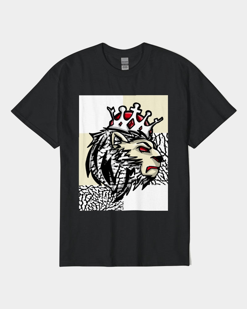 Reimagined 3’s (Square) Unisex Heavy Cotton T-Shirt | Gildan