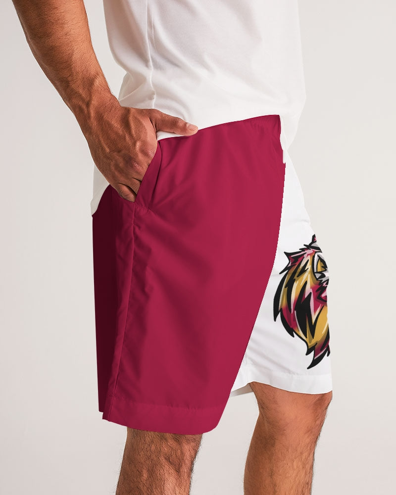 Cardinal 3’s (White) Men's Jogger Shorts