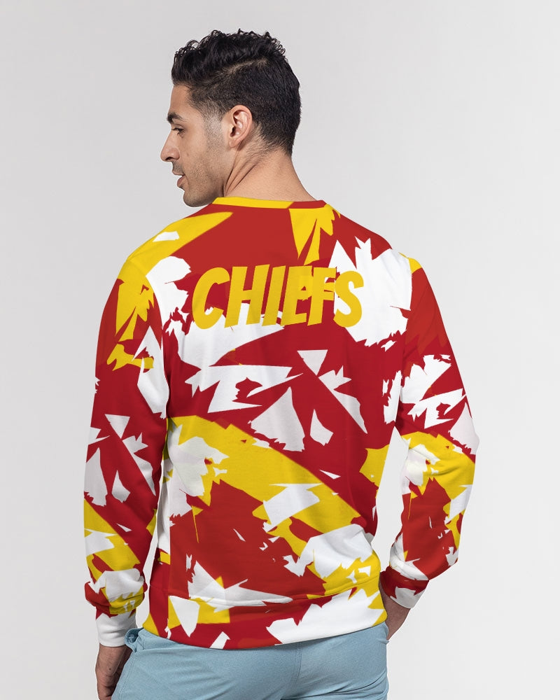 Chiefs (Multi) Men's Classic French Terry Crewneck Pullover