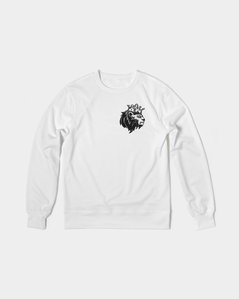 25th anniversary 12’s (white) Men's Classic French Terry Crewneck Pullover