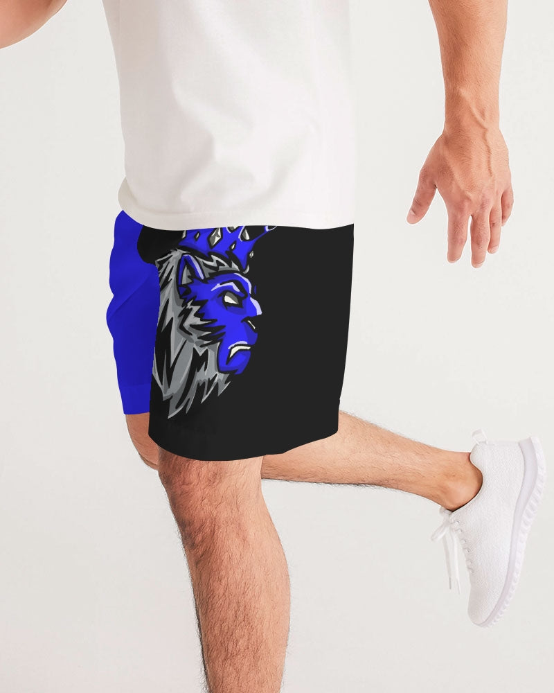 Racer Blue 5’s (Black) Men's Jogger Shorts