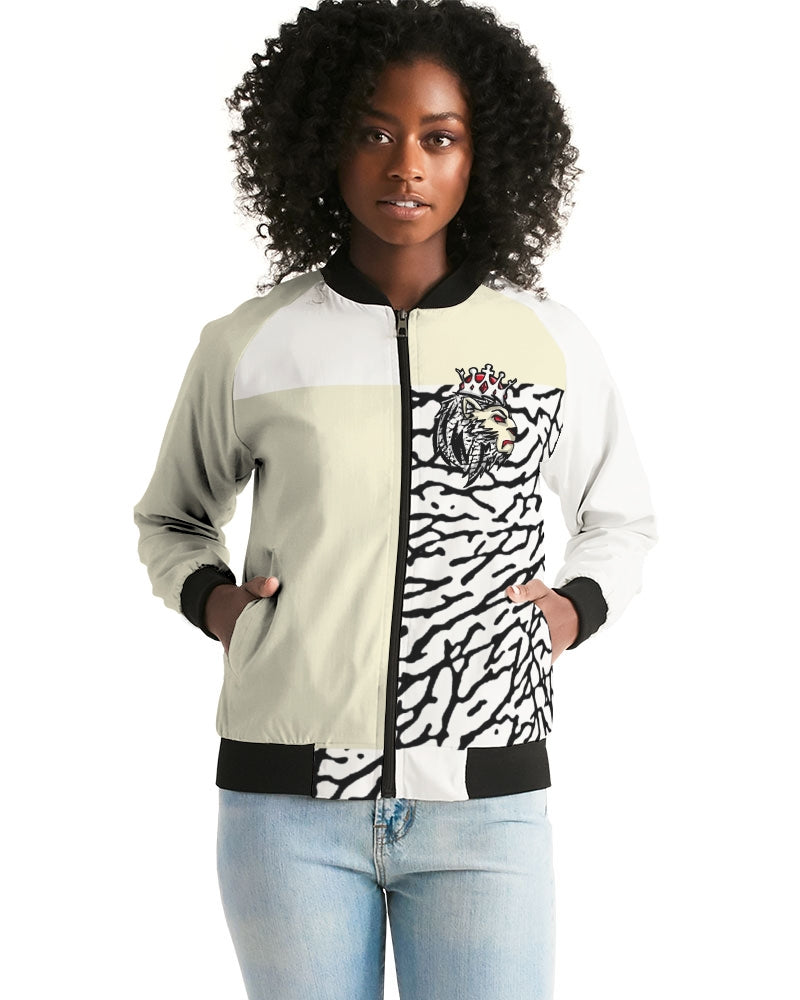 Reimaged 3’s (Square) Women's Bomber Jacket