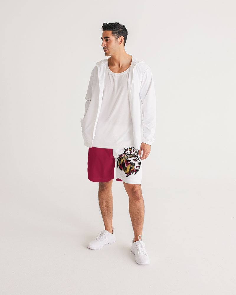 Cardinal 3’s (White) Men's Jogger Shorts