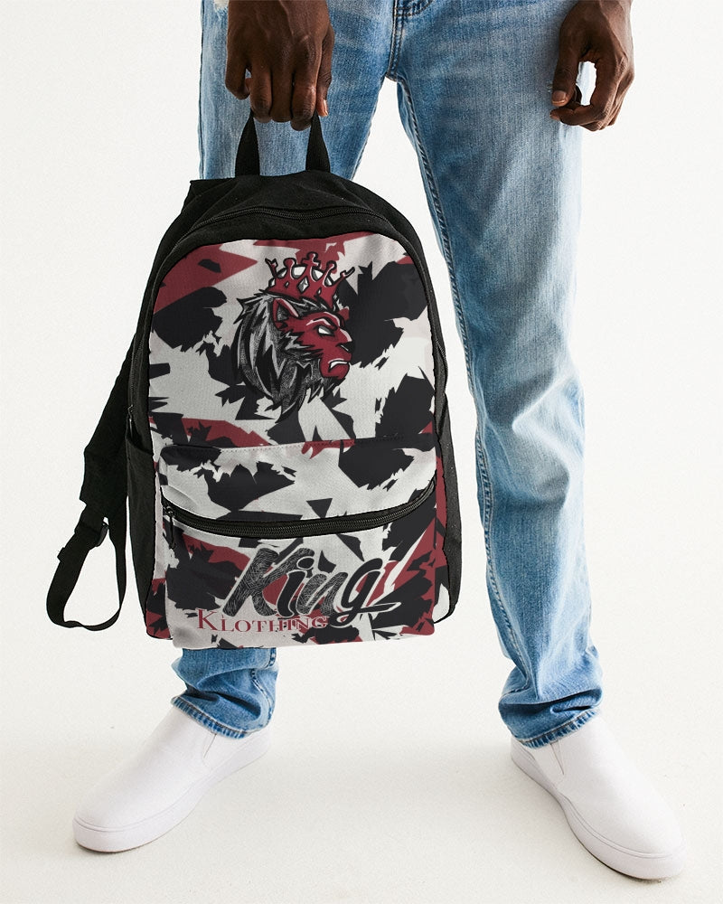 Lost and Found 1’s (Red/Multi) Small Canvas Backpack