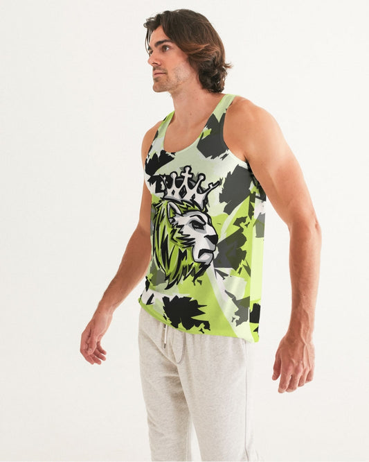 Visionaire Retro 1 High (Green/Multi) Men's Tank