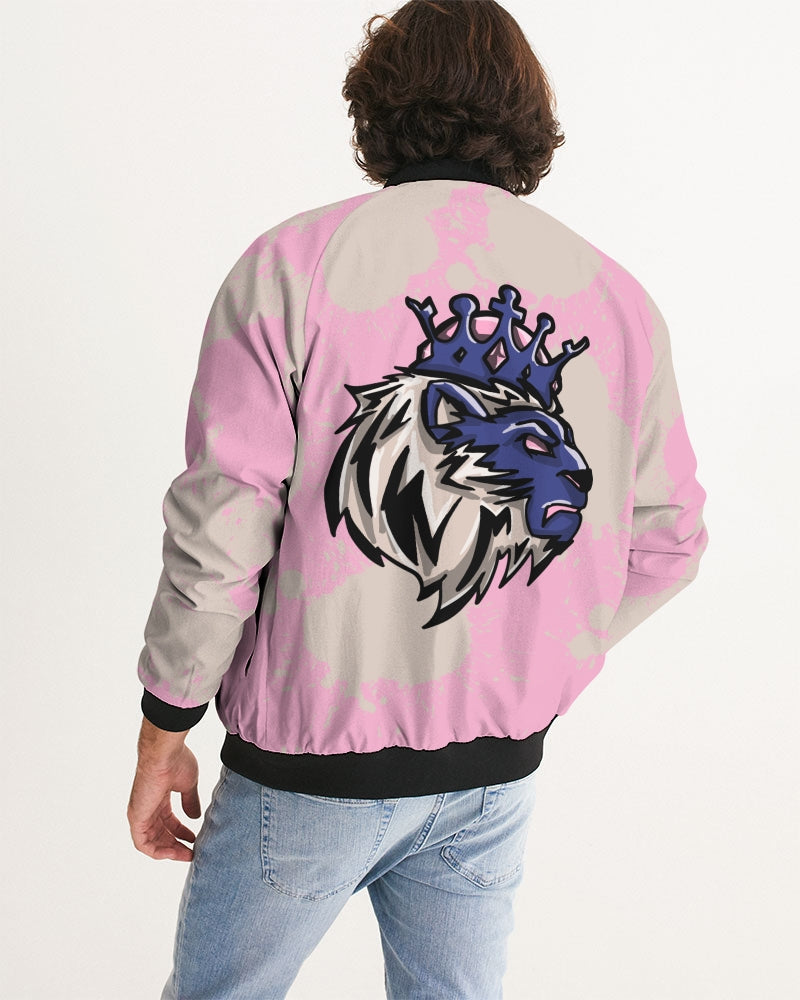 Sapphire 7’s (Pink Splatter) Men's Bomber Jacket