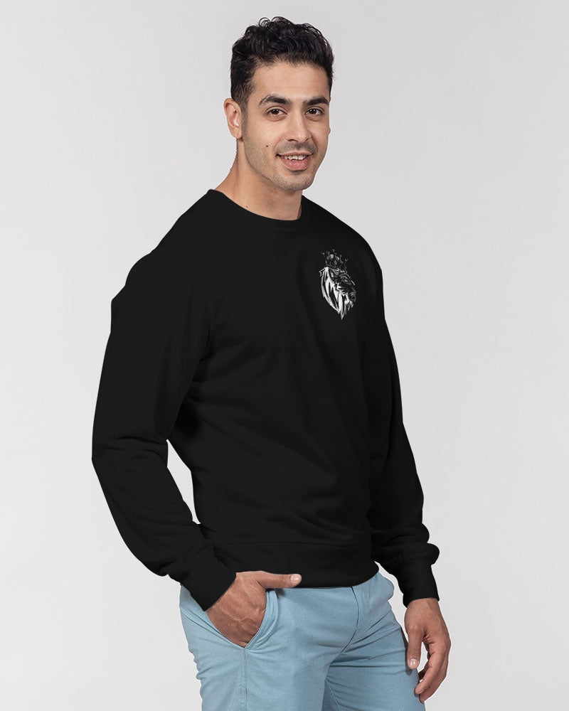 25th anniversary 12’s (Black) Men's Classic French Terry Crewneck Pullover