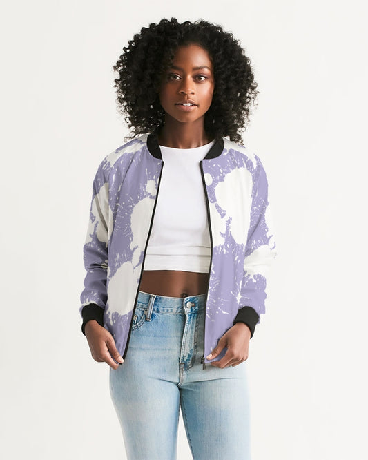 Pure Violet 11’s Low (Purple/W) Women's Bomber Jacket