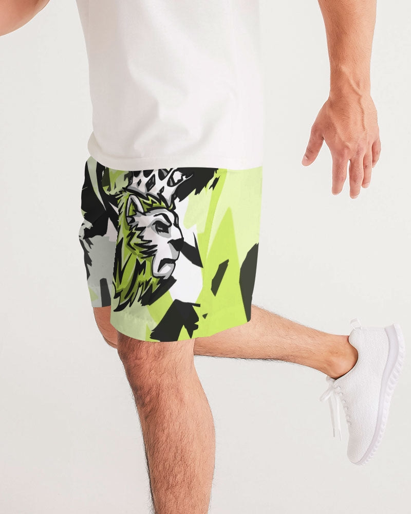 Visionaire Retro 1 High (Green/Multi) Men's Jogger Shorts