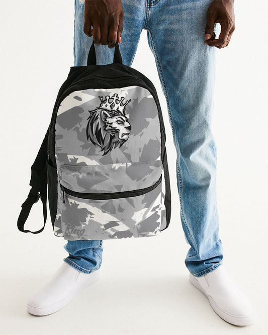 Stealth Grey 1’s and 12’s (White/Multi) Small Canvas Backpack