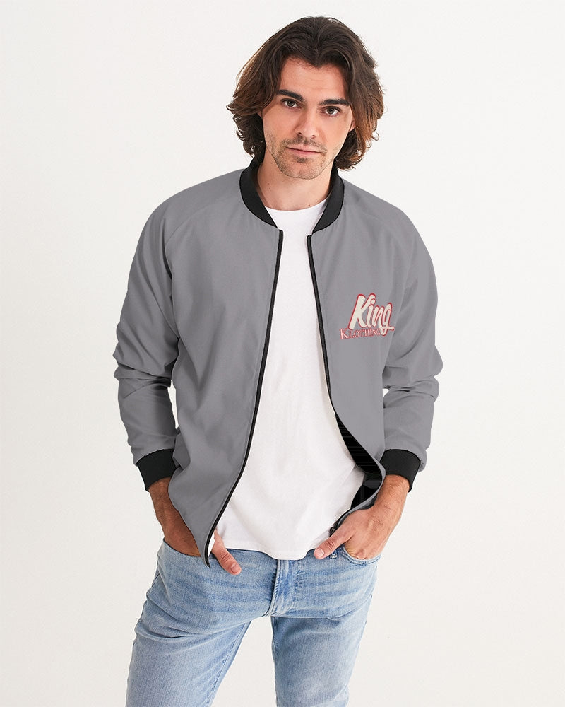 Muslin 3’s (Grey) Men's Bomber Jacket