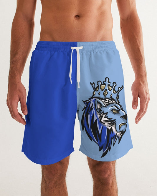 Royals (baby blue) Men's Swim Trunk