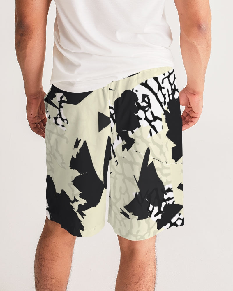 Reimaged 3’s (Elephant print Multi) Men's Jogger Shorts