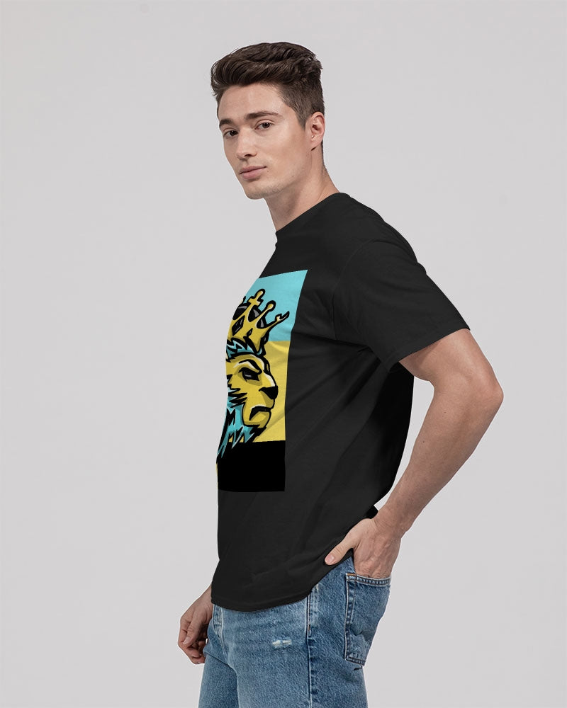 Aqua 5’s (Square) Unisex Heavy Cotton T-Shirt | Gildan