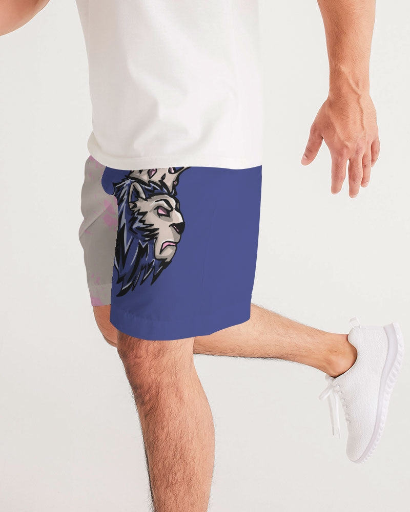 Sapphire 7’s (Blue) Men's Jogger Shorts