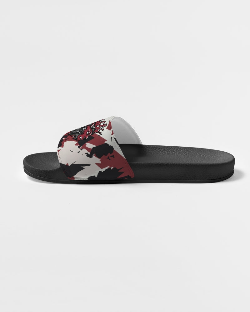 Lost and Found 1’s (Red/Multi) Men's Slide Sandal