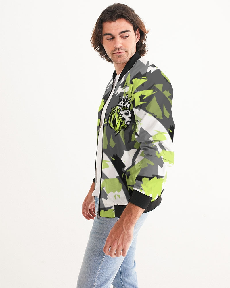 Visionaire Retro 1 High (White/Multi) Men's Bomber Jacket