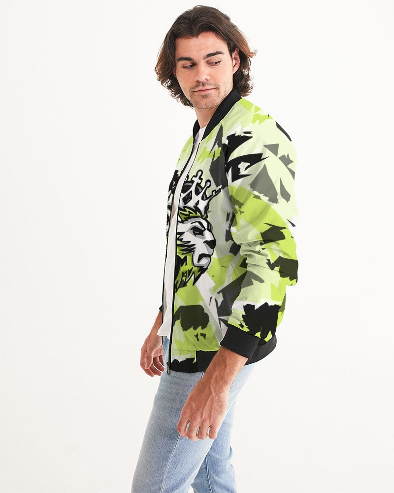 Visionaire Retro 1 High (Green/Multi) Men's Bomber Jacket