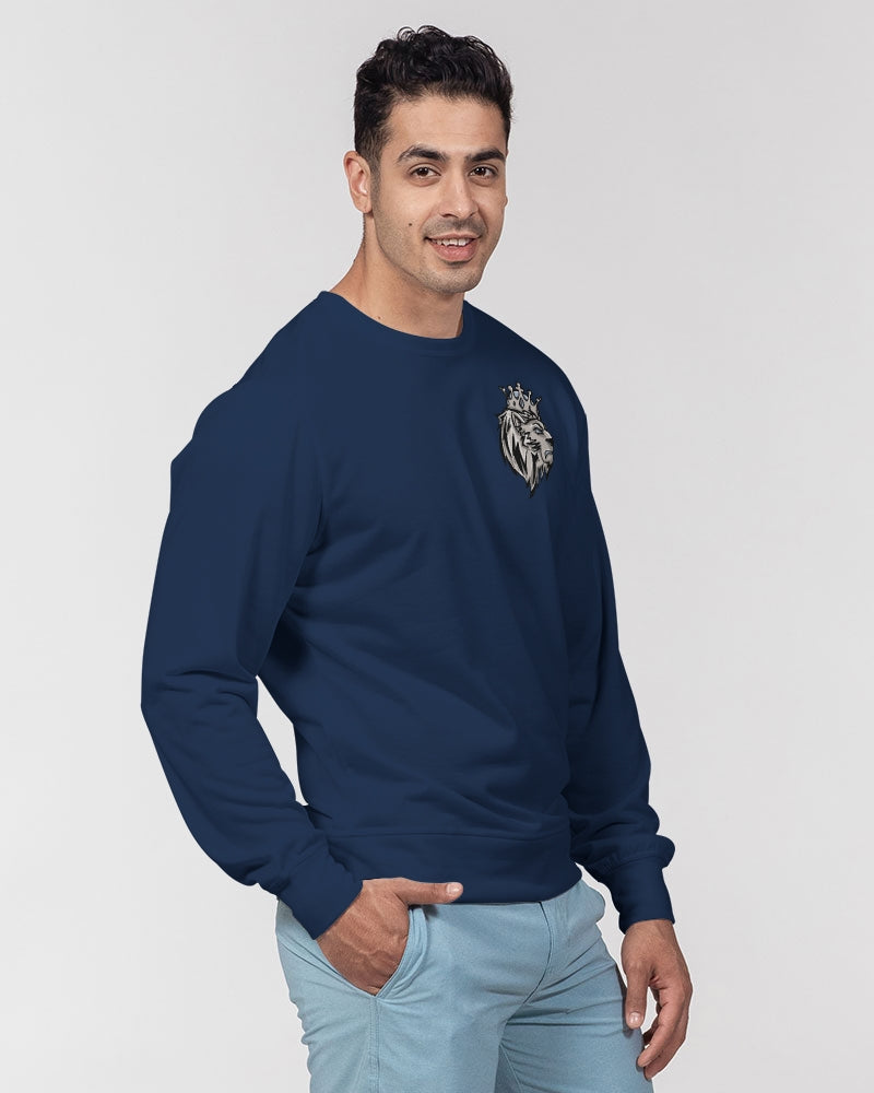 Georgetown 6’s (Georgetown Blue) Men's Classic French Terry Crewneck Pullover