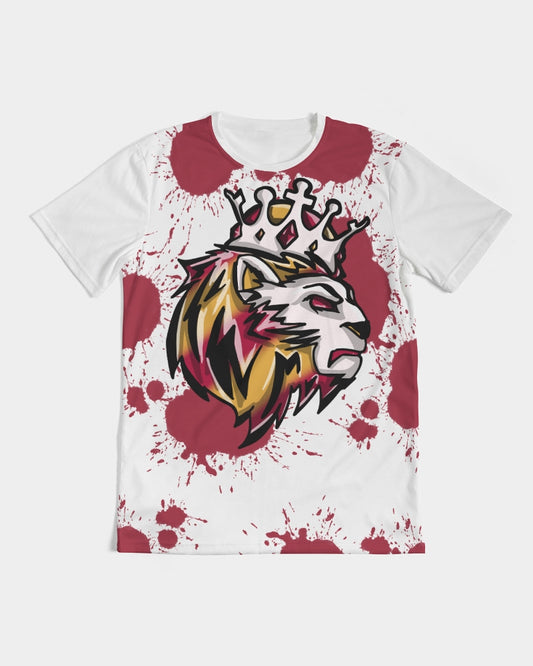 Cardinal 3’s (White/Red Splatter) Men's Tee