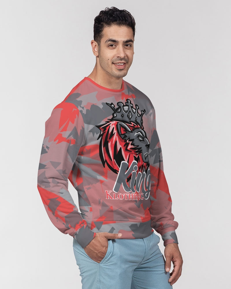 Infrared 4’s (Infrared Multi) Men's Classic French Terry Crewneck Pullover