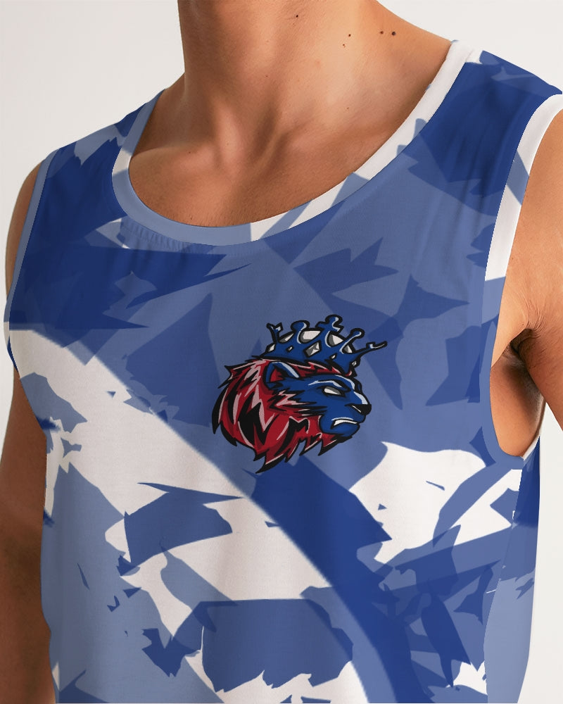 4th of July (Blue/White) Men's Sports Tank