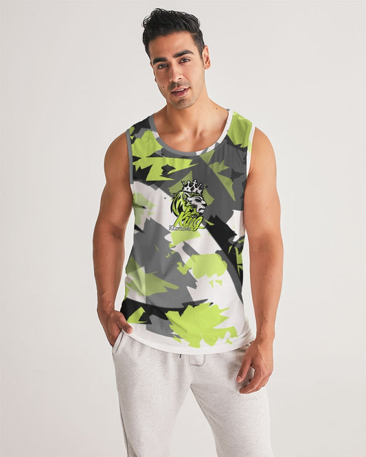 Visionaire Retro 1 High (White/Multi) Men's Sports Tank