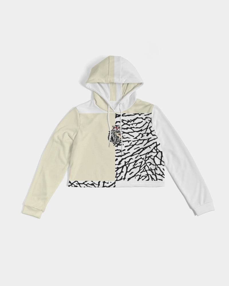 Reimaged 3’s (Square) Women's Cropped Hoodie