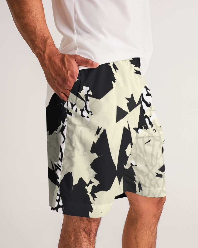 Reimaged 3’s (Elephant print Multi) Men's Jogger Shorts