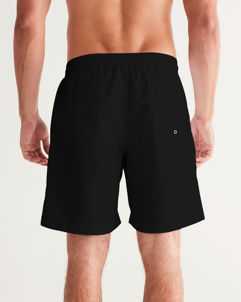 25th anniversary 12’s (Black) Men's Swim Trunk