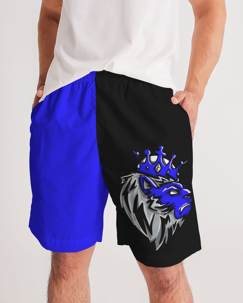 Racer Blue 5’s (Black) Men's Jogger Shorts