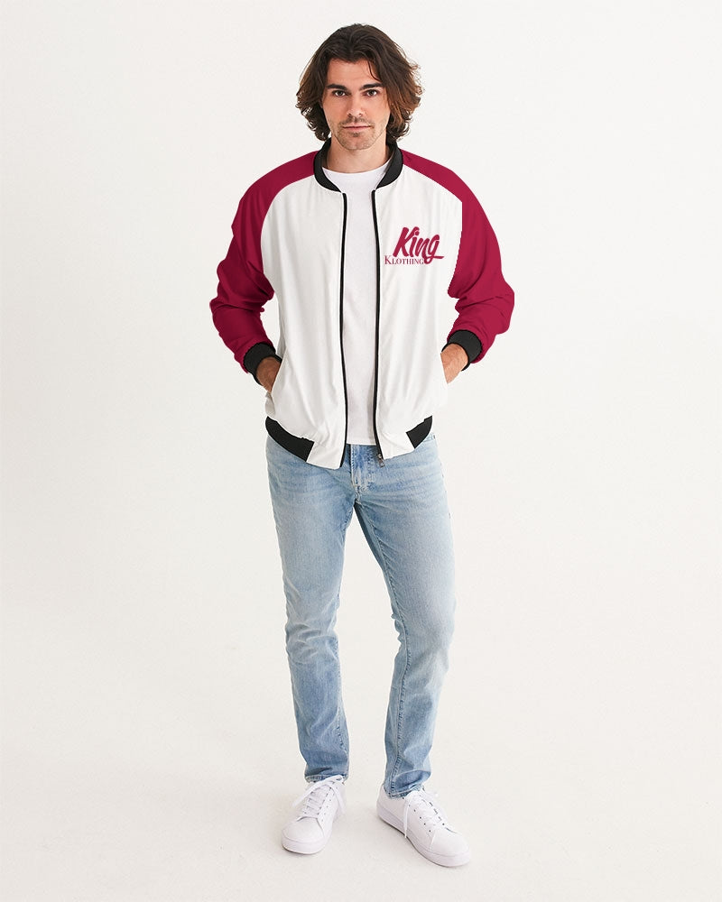 Cardinal 3’s (White) Men's Bomber Jacket