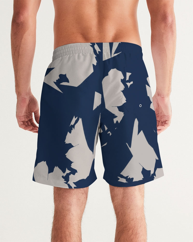 Georgetown 6’s (College Blue/Magnet) Men's Swim Trunk