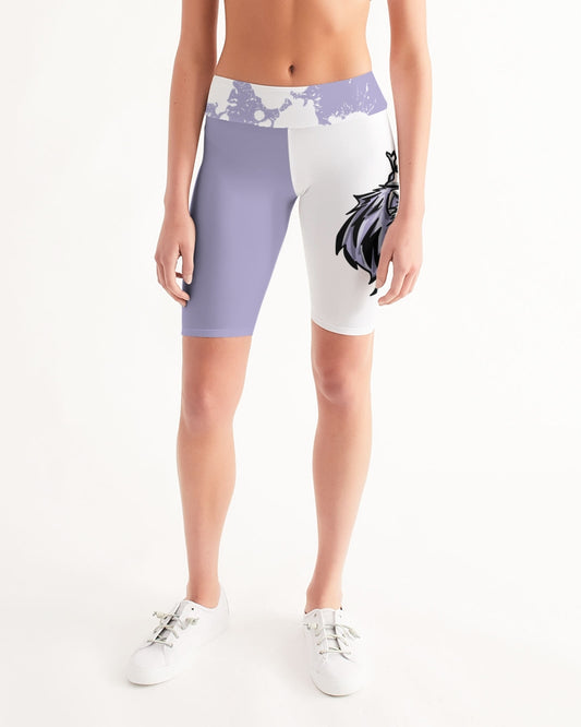 Pure Violet 11’s Low (Purple/W) Women's Mid-Rise Bike Shorts