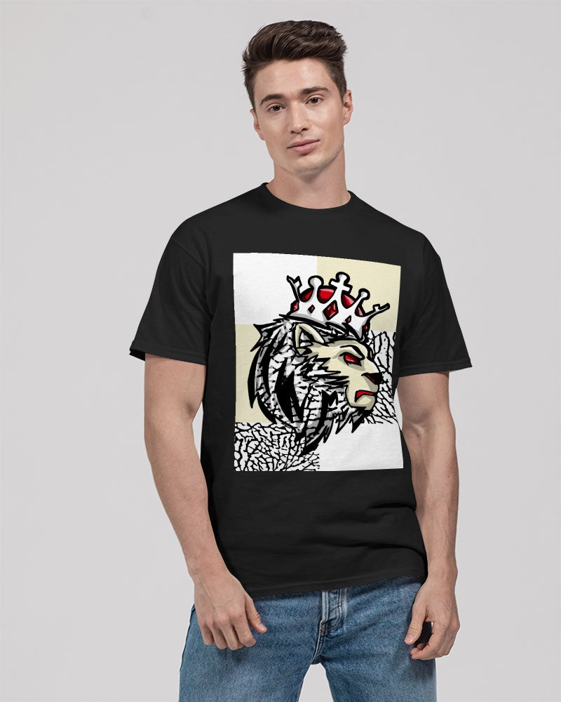 Reimagined 3’s (Square) Unisex Heavy Cotton T-Shirt | Gildan