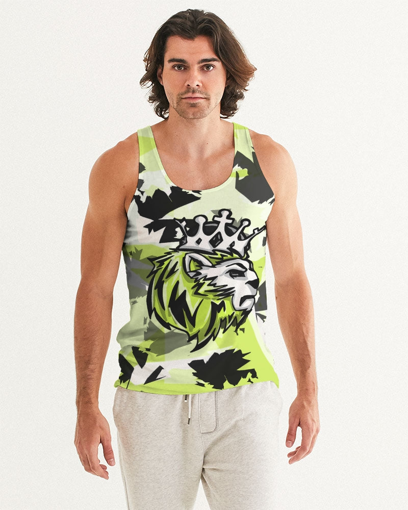 Visionaire Retro 1 High (Green/Multi) Men's Tank