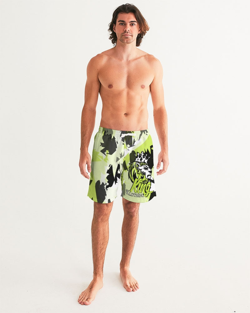 Visionaire Retro 1 High (Green/Multi) Men's Swim Trunk