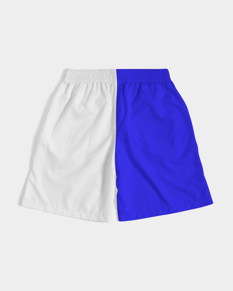 Racer Blue 5’s (White) Men's Jogger Shorts