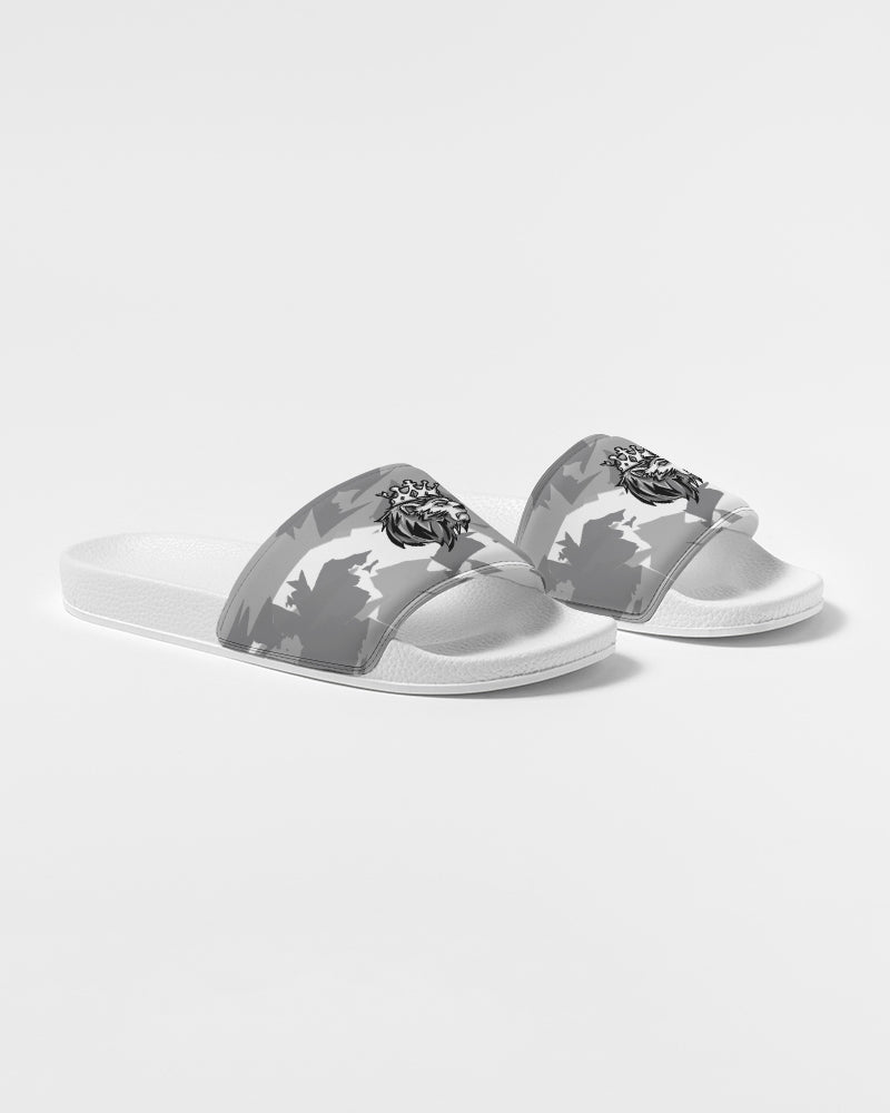 Stealth Grey 1’s and 12’s (White/Multi) Men's Slide Sandal