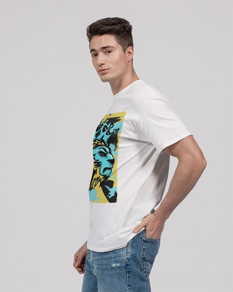 Aqua 5’s (Multi) Unisex Heavy Cotton T-Shirt | Gildan