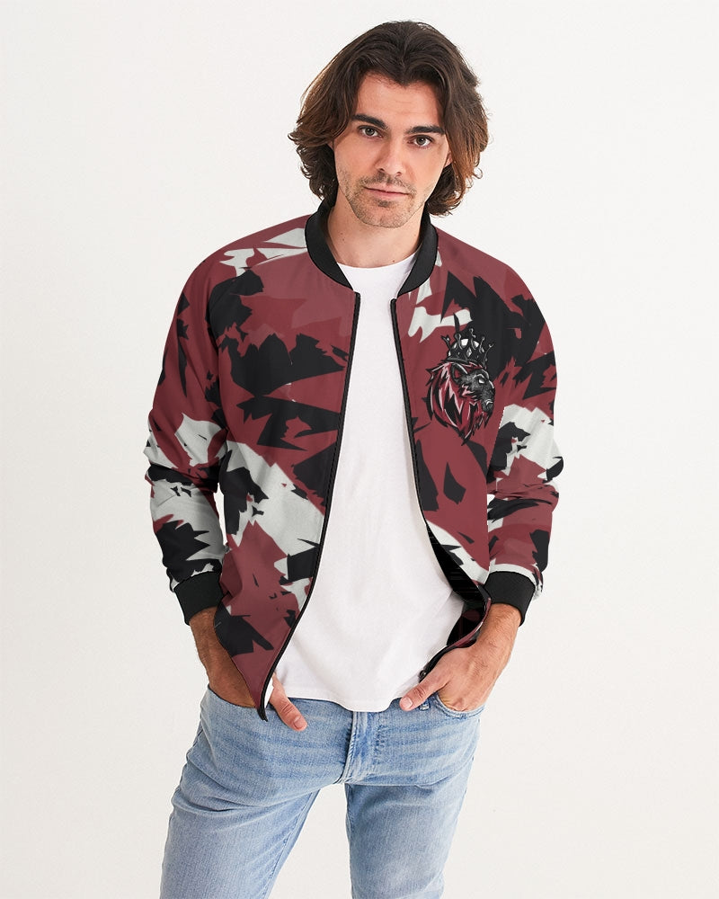 Lost and Found 1’s (White/Multi) Men's Bomber Jacket