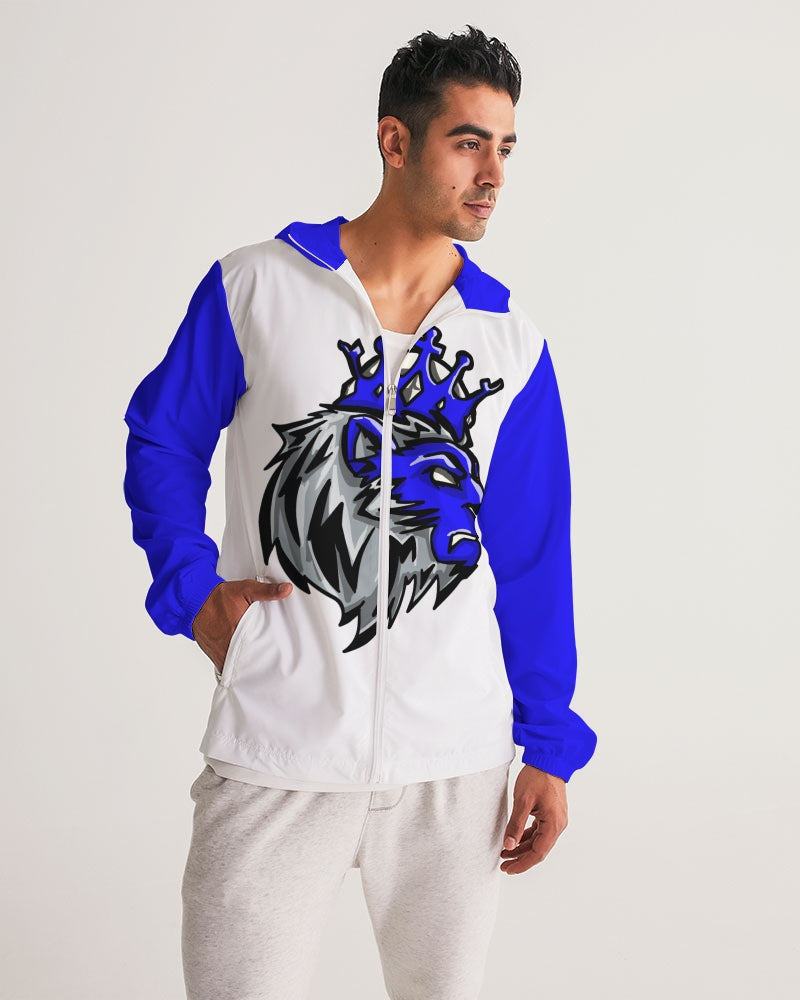 Racer Blue 5’s (White) Men's Windbreaker