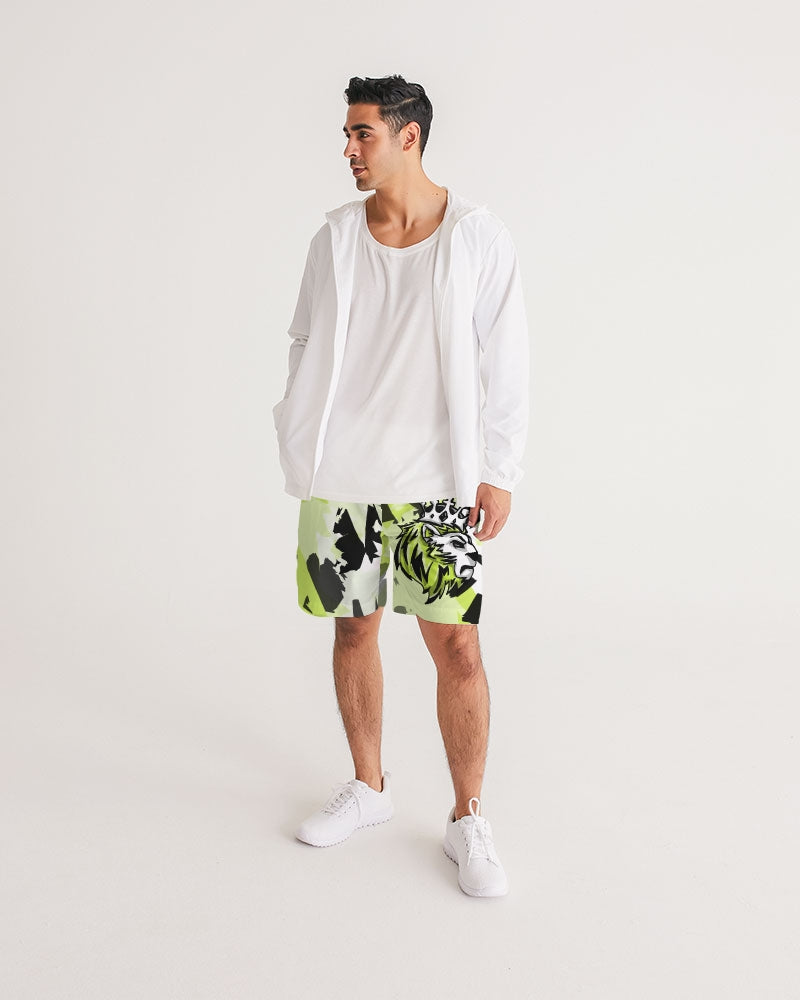 Visionaire Retro 1 High (Green/Multi) Men's Jogger Shorts