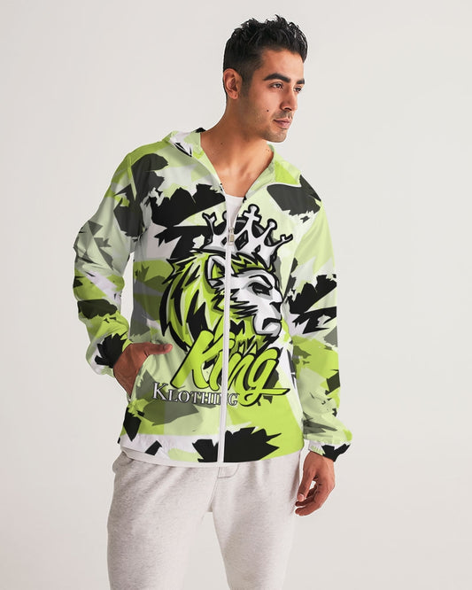 Visionaire Retro 1 High (Green/Multi) Men's Windbreaker