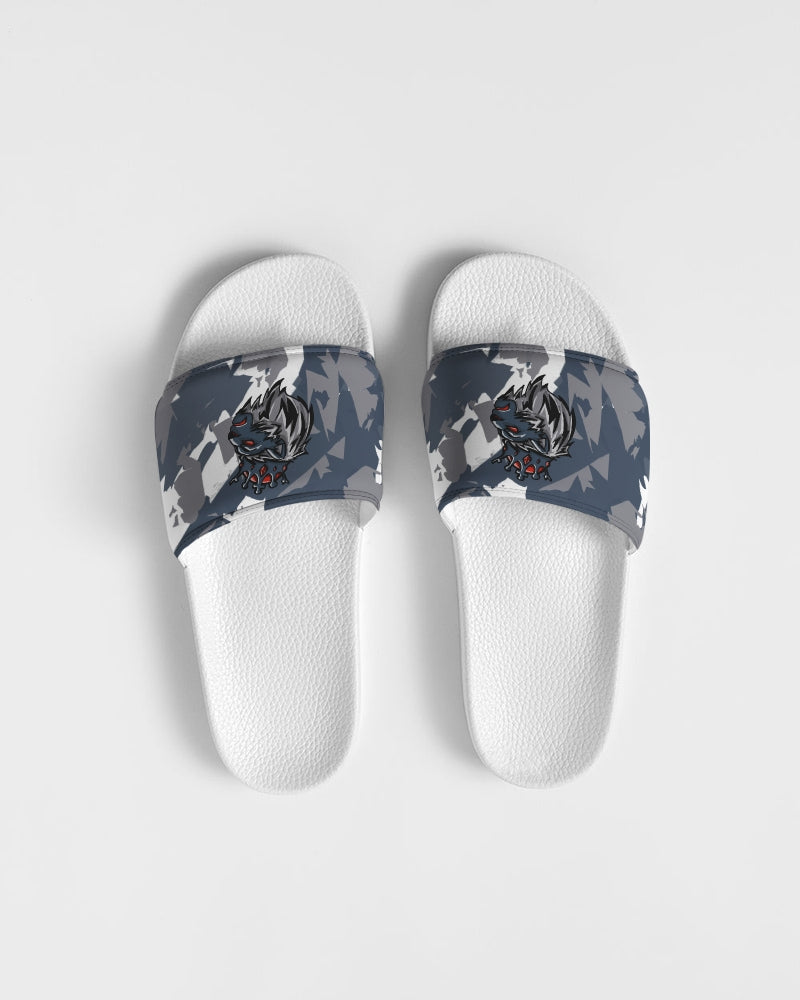 French Blue 13’s (White/French Blue/Grey) Men's Slide Sandal