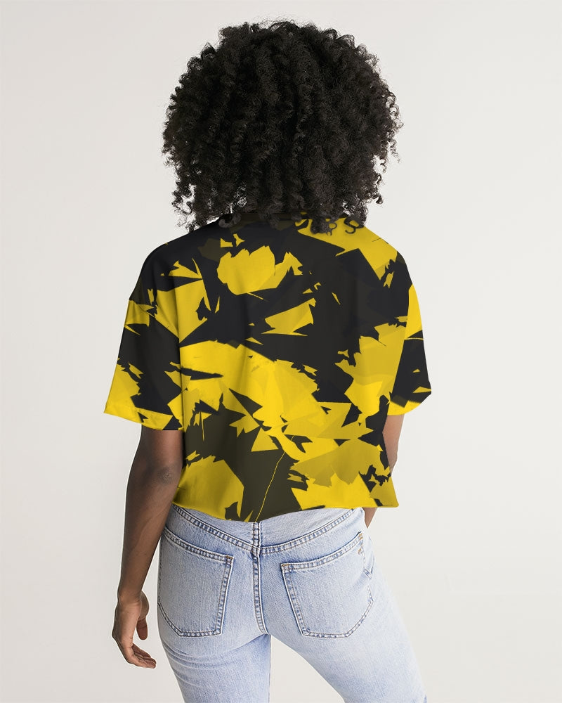 Thunder 4’s (Multi) Women's Lounge Cropped Tee