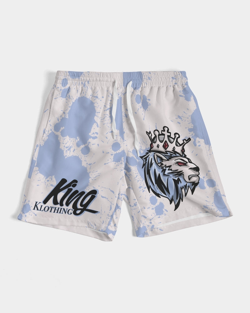 UNC 6’s (White/Blue) Men's Swim Trunk